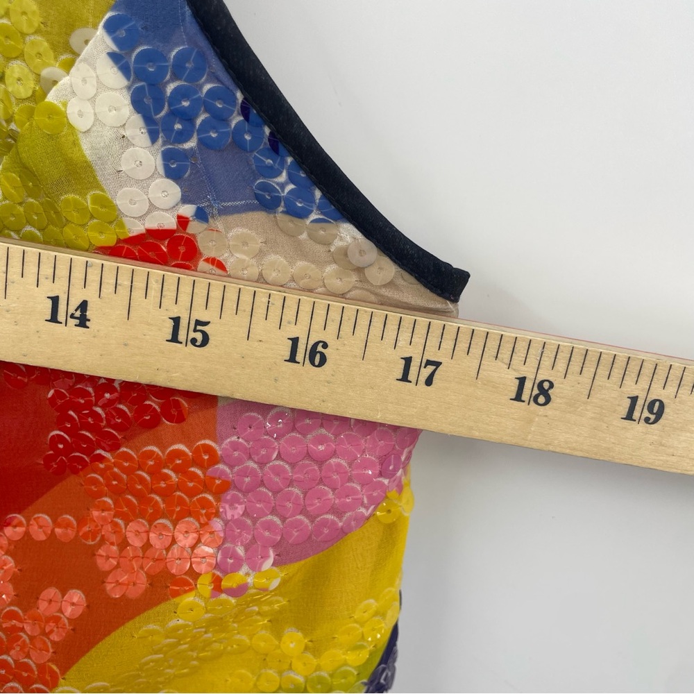 Trina Turk Multicolor Sequin Mini Dress - Picture 6 of 9